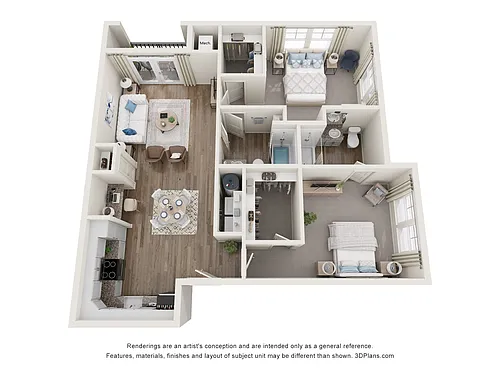 Floor plan Hickory