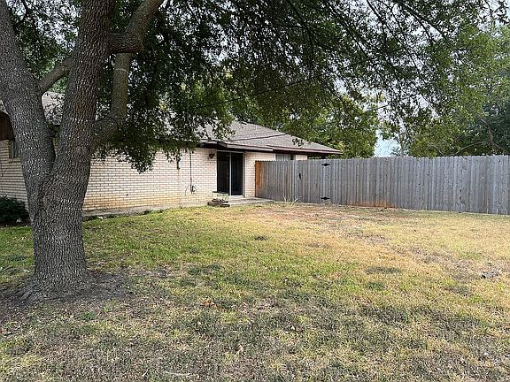 West side of house