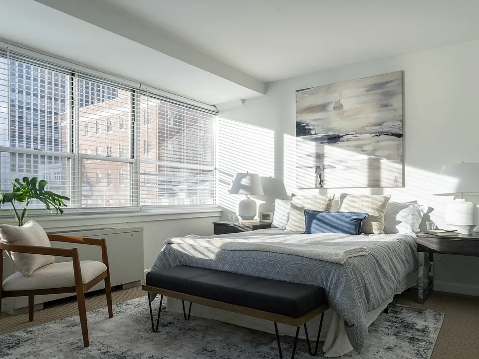Bedroom overlooking Rittenhouse Square