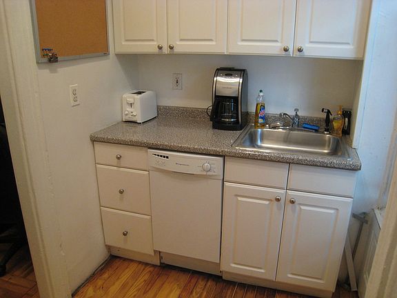 New dishwasher in kitchen