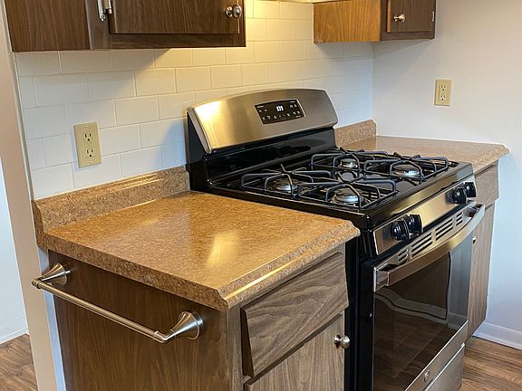 Kitchen; Range and Vent hood