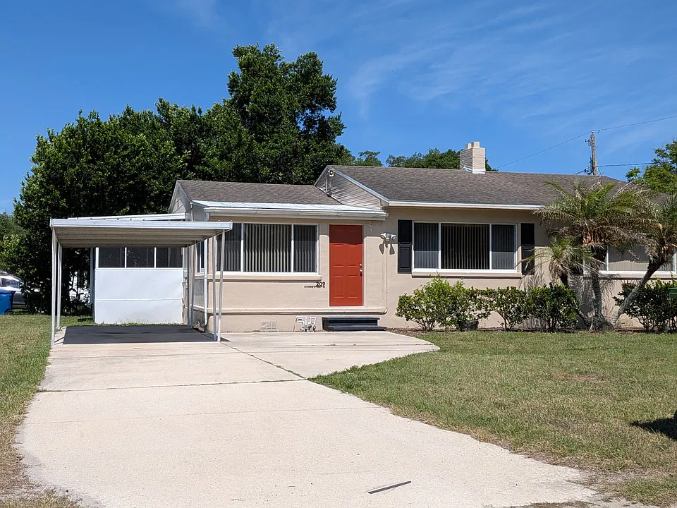 The apartment on the left side of the duplex is for rent