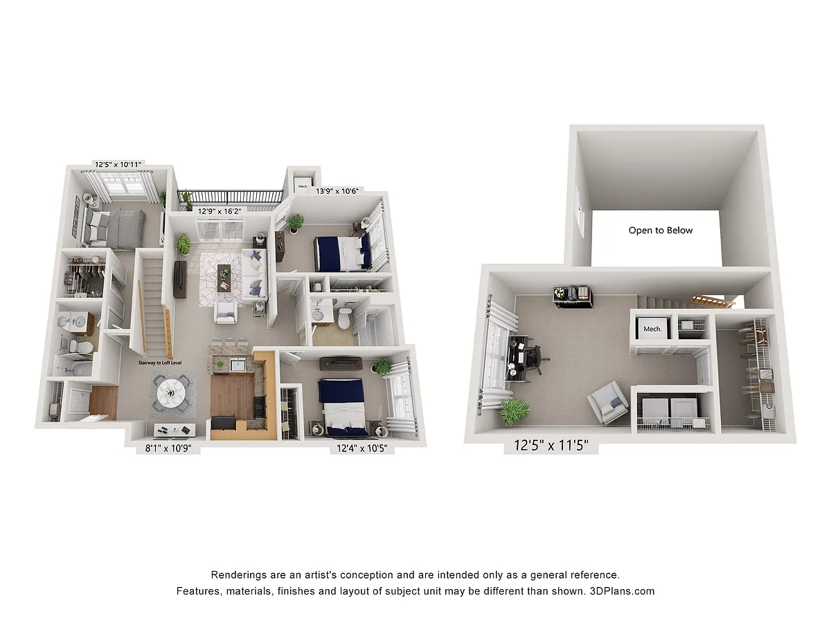 Floor plan C1 Loft