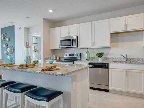 Kitchen with spacious island