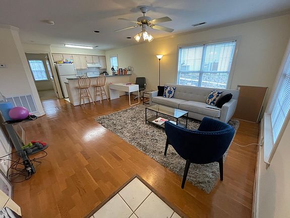 Living Area with a wide angle shot