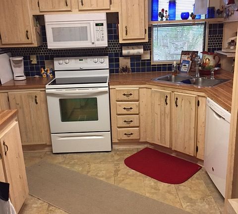 Custom built cabinets