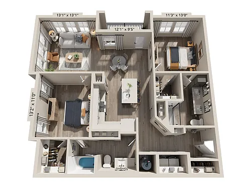 Floor plan B5