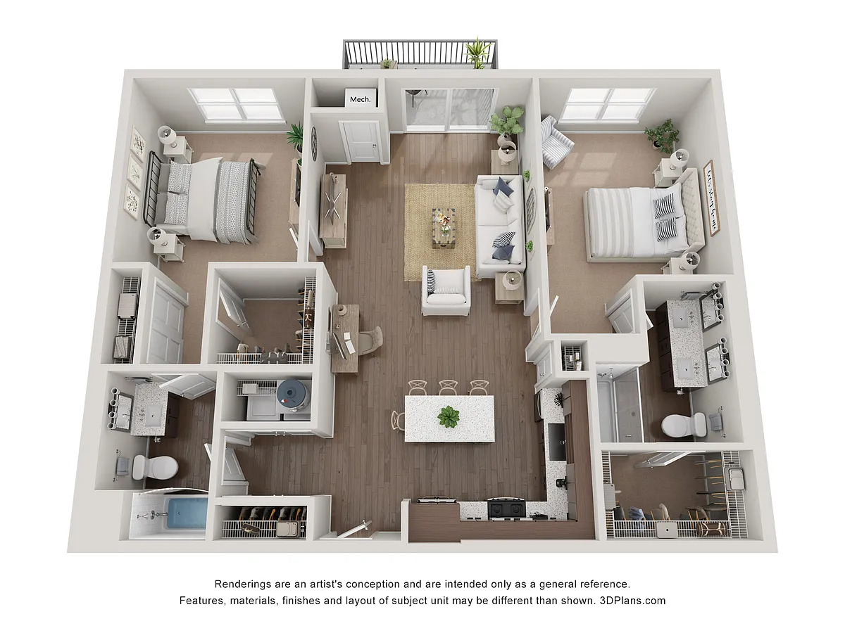 Floor plan B2