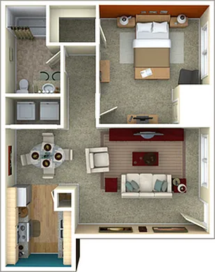 Floor plan Silverstone