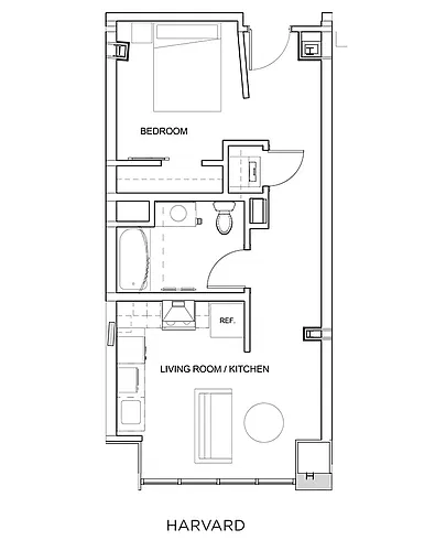 Floor plan Harvard