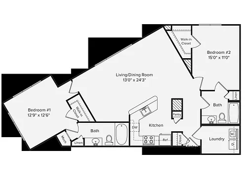 Floor plan B12