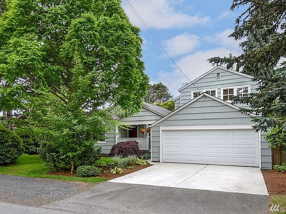 Large corner lot; a well established yard provides year round greenery and privacy