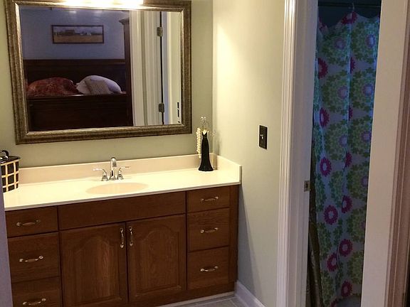 Hallway bathroom
