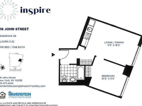 2nd image of 116 John St APT 1808
