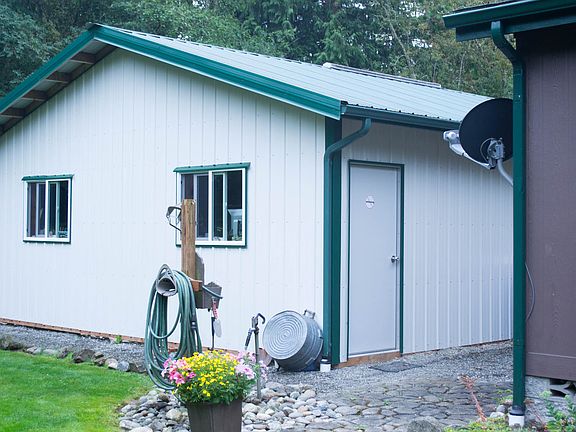 back of garage
