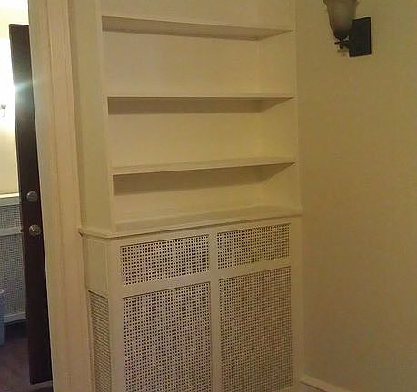 Book Case Feature Living Rm