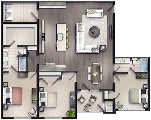 Floor plan C2