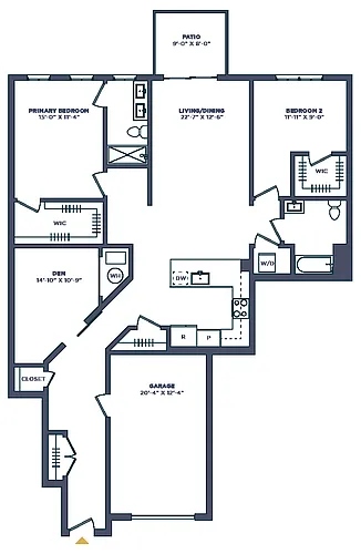 Floor plan B12