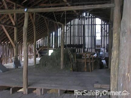 a view of part of the loft in the barn