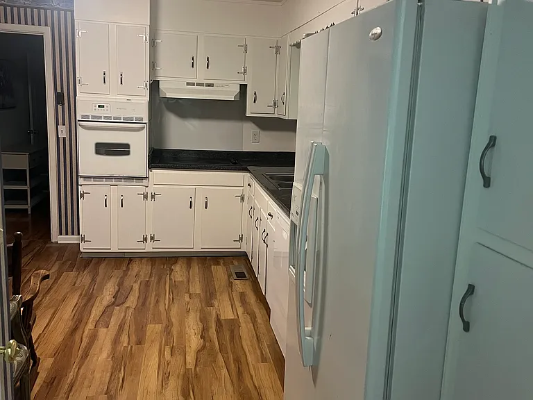 Kitchen with pantry