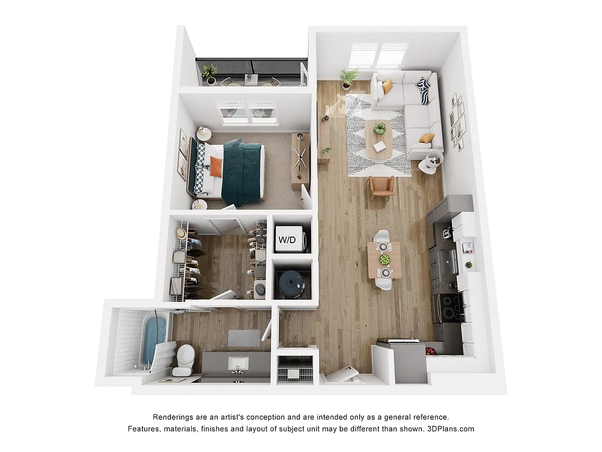 Floor plan Platform 1.5