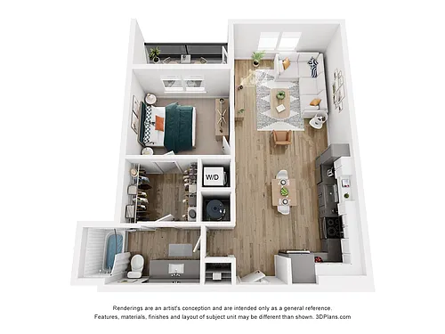 Floor plan Platform 1.5