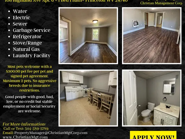 108 Highland Ave APT 6, Princeton, WV 24740