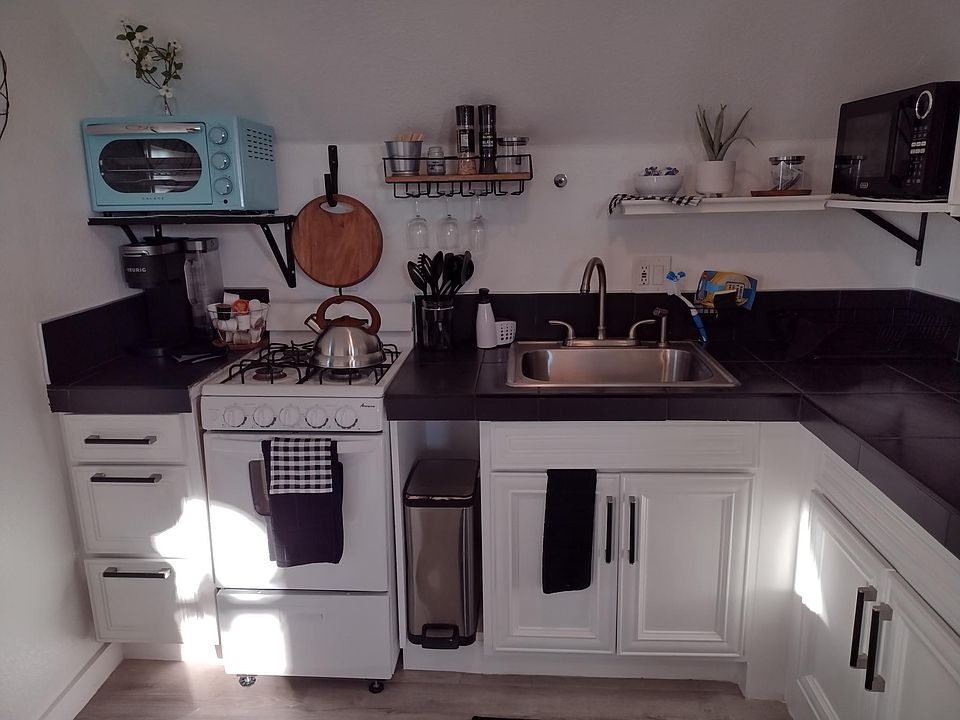 Part of well stocked kitchen