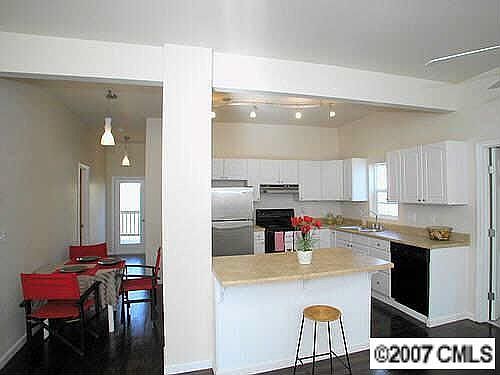 Open Interior Plan with New Kitchen