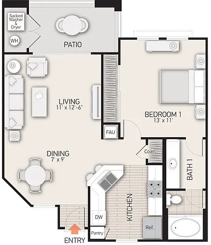 Floor plan Plan 1