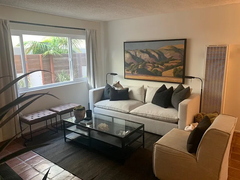 Living room occupied
