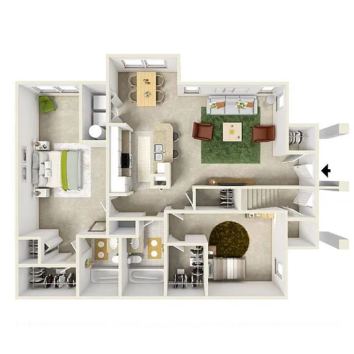 Floor plan Sherwood UP
