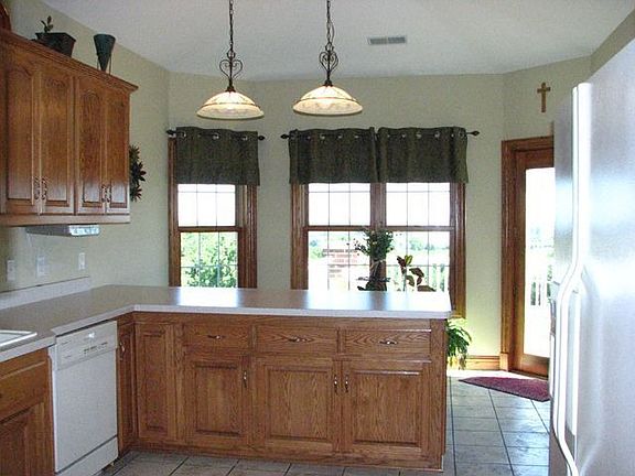 Kitchen to bay window