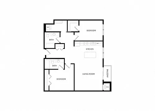 Floor plan 2K