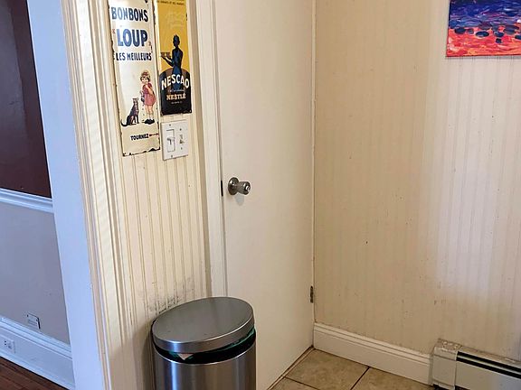 Door to get to basement in kitchen