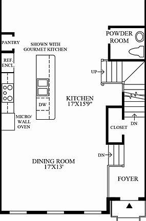 Optional Great Room (Living Level Entry)