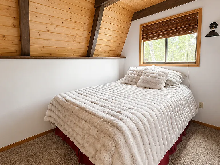 main floor bedroom with closet