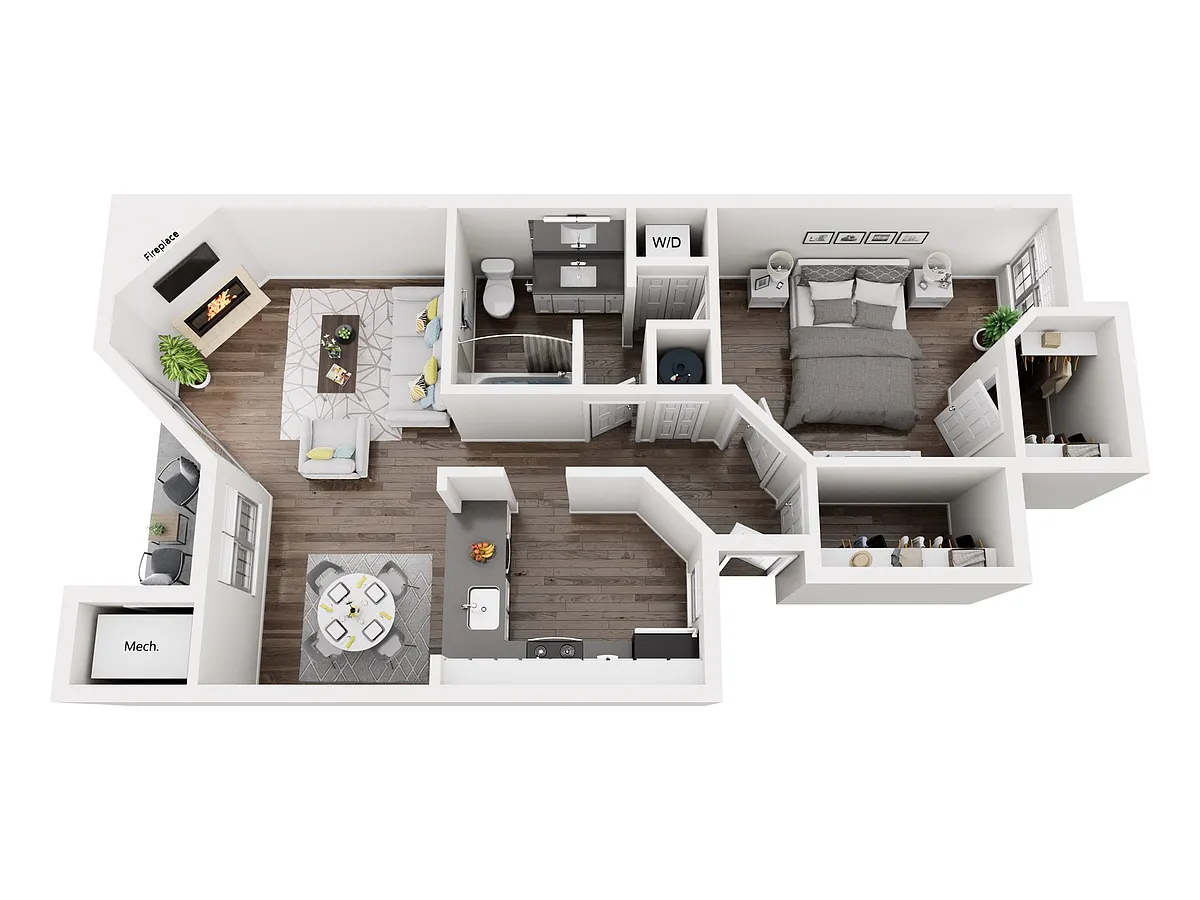 Floor plan Kensington Lower