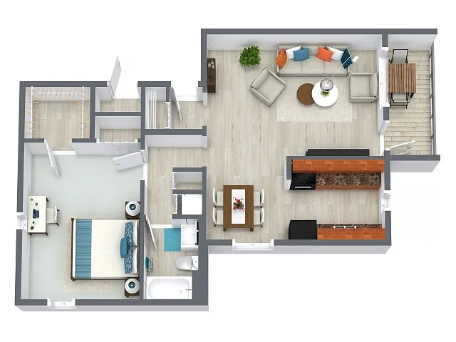 Floor plan Burbank