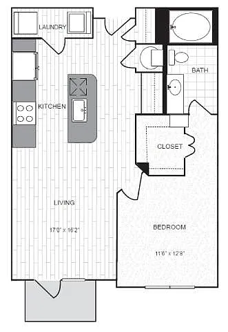 Floor plan A13