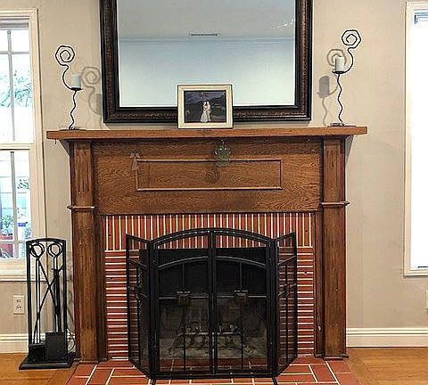 Wood Burning Fireplace