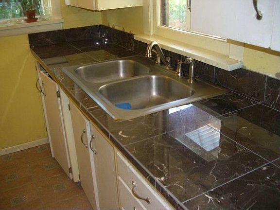 Kitchen counter remodel 2010