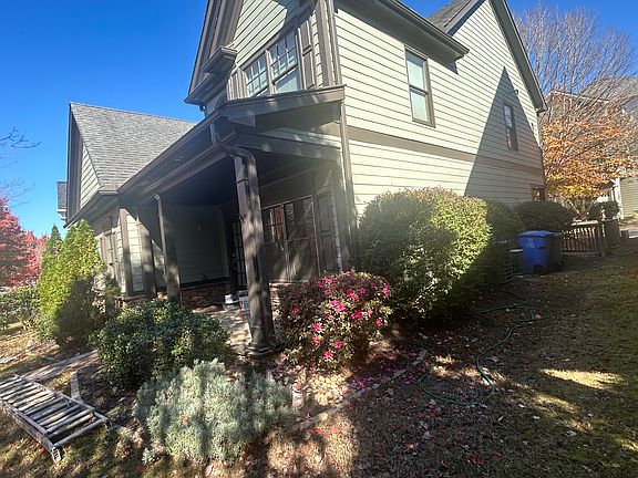 Side view of the house