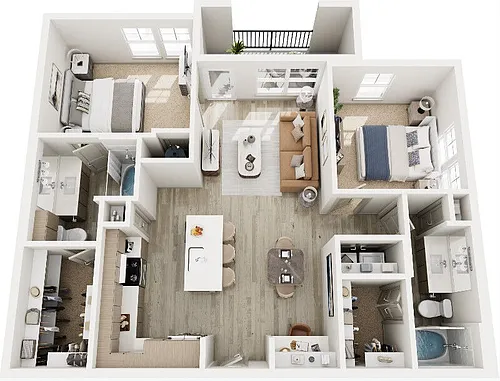 Floor plan B2