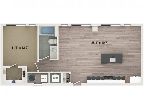 Floor plan A6