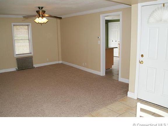 Freshly painted living room...