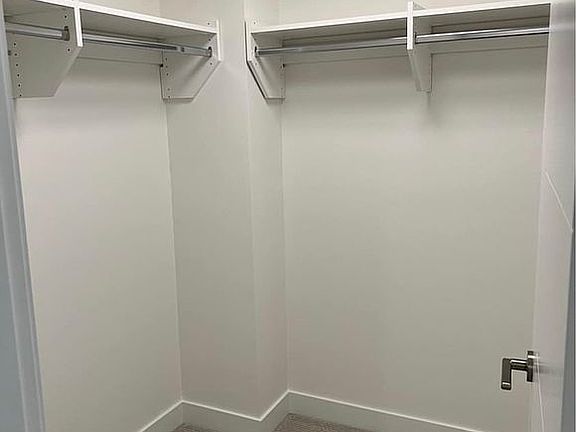 Master walk-in closet