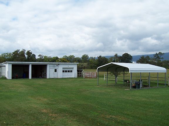 cinder block bldg. and roof