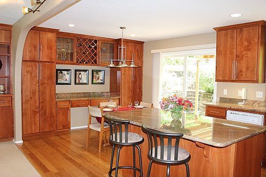 kitchen and dining