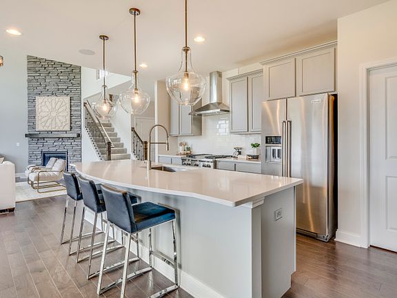 Kitchen with Large Breakfast Bar